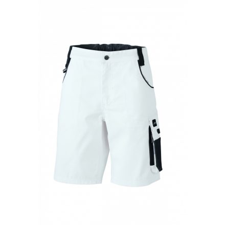 James&Nicholson STRONG bermuda nadrág JN835 white/carbon 42