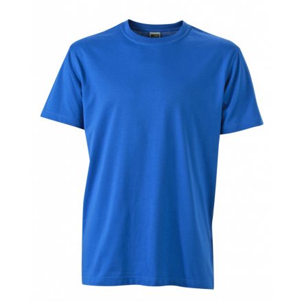 James&Nicholson J&N Men's Workwear-T kereknyakú póló JN838 royal S