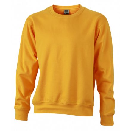 James&Nicholson J&N Workwear pulóver JN840 gold-yellow 3XL