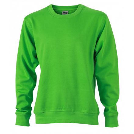 James&Nicholson J&N Workwear pulóver JN840 lime-green XS