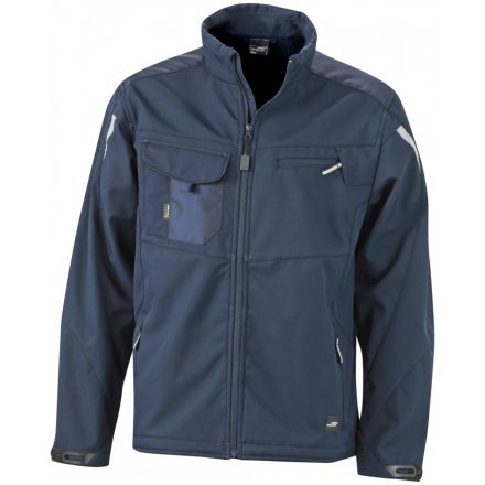 James&Nicholson STRONG softshell dzseki JN844 navy/navy L