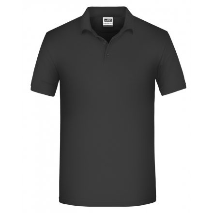 James&Nicholson BIO Workwear galléros póló JN874 black 3XL