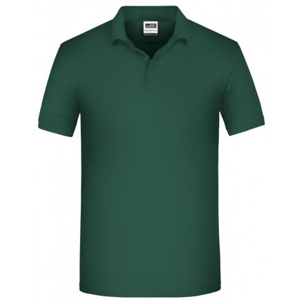 James&Nicholson BIO Workwear galléros póló JN874 dark-green XS