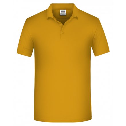 James&Nicholson BIO Workwear galléros póló JN874 gold-yellow 3XL