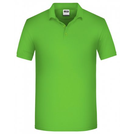 James&Nicholson BIO Workwear galléros póló JN874 lime-green 3XL