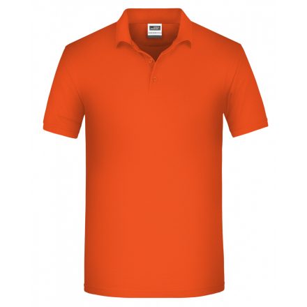 James&Nicholson BIO Workwear galléros póló JN874 orange 3XL