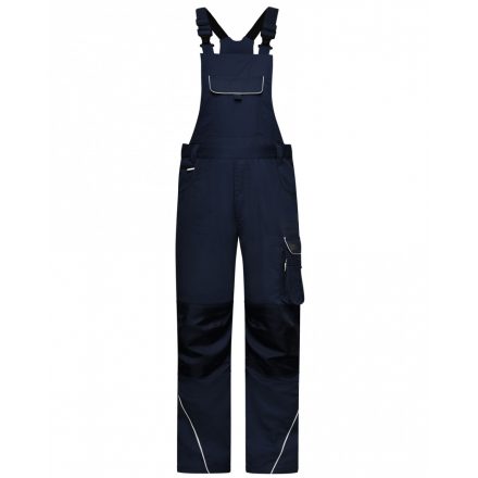 James&Nicholson SOLID Workwear kantáros nadrág JN879 navy 102