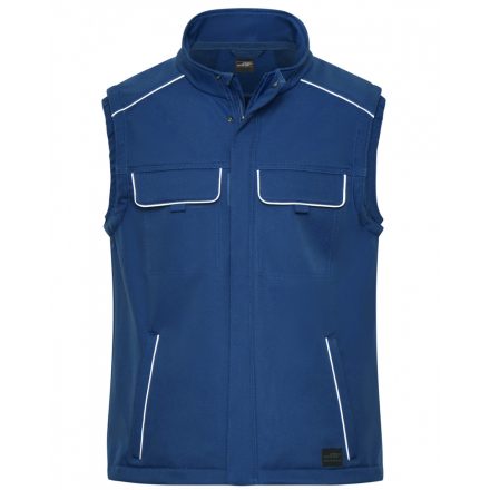 James&Nicholson SOLID softshell mellény JN883 dark royal L