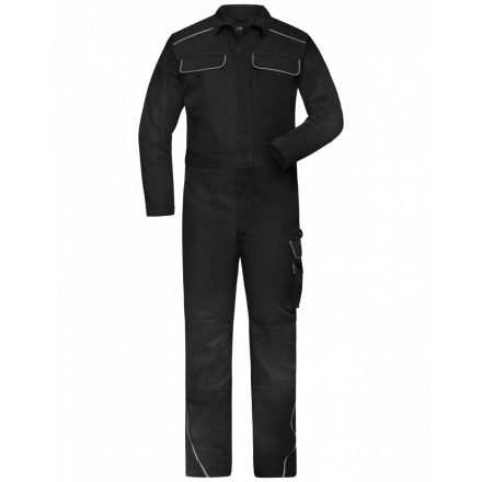 James&Nicholson SOLID Workwear overall JN887 black 42