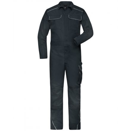 James&Nicholson SOLID Workwear overall JN887 carbon 42