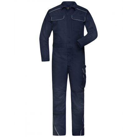 James&Nicholson SOLID Workwear overall JN887 navy 42