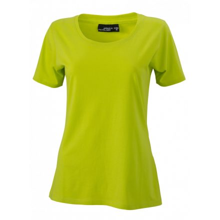 James&Nicholson J&N Ladies' Basic-T női póló JN901 acid-yellow   élénk sárga XXL