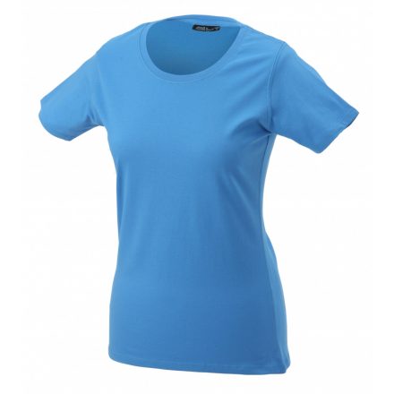 James&Nicholson J&N Ladies' Basic-T női póló JN901 aqua   vízkék 3XL