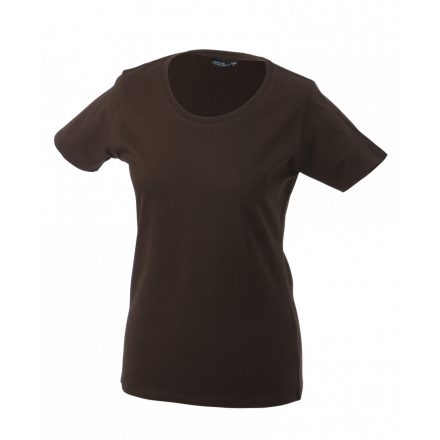 James&Nicholson J&N Ladies' Basic-T női póló JN901 brown 3XL