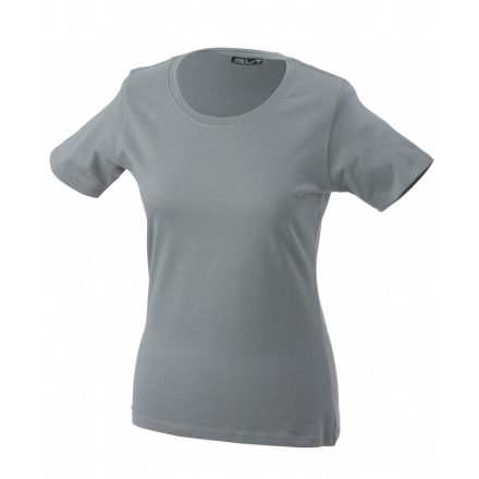 James&Nicholson J&N Ladies' Basic-T női póló JN901 dark-grey 3XL