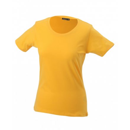 James&Nicholson J&N Ladies' Basic-T női póló JN901 gold-yellow 3XL