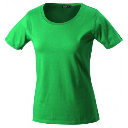 James&Nicholson J&N Ladies' Basic-T női póló JN901 irish-green 3XL