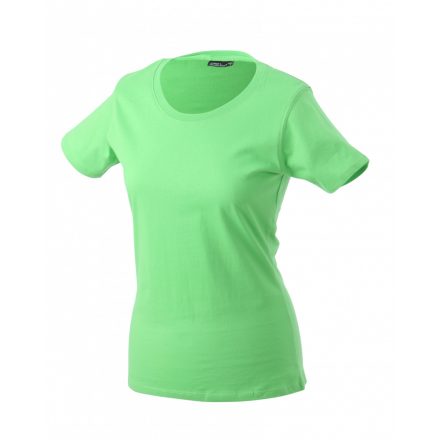 James&Nicholson J&N Ladies' Basic-T női póló JN901 lime-green 3XL