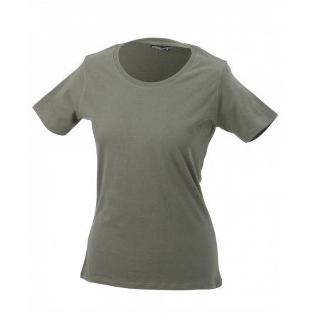 James&Nicholson J&N Ladies' Basic-T női póló JN901 olive 3XL