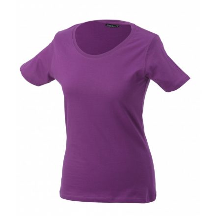 James&Nicholson J&N Ladies' Basic-T női póló JN901 purple 3XL