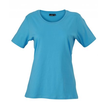 James&Nicholson J&N Ladies' Basic-T női póló JN901 sky-blue 3XL