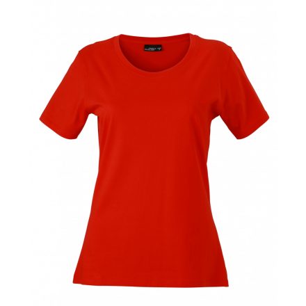 James&Nicholson J&N Ladies' Basic-T női póló JN901 tomato M