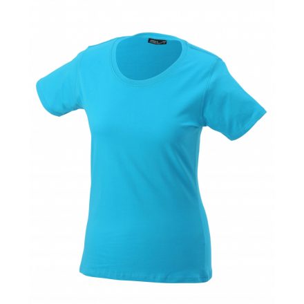 James&Nicholson J&N Ladies' Basic-T női póló JN901 turquoise 3XL