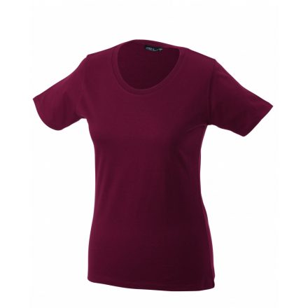 James&Nicholson J&N Ladies' Basic-T női póló JN901 wine 3XL