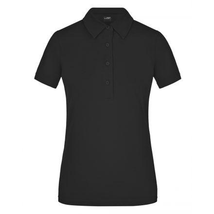 James&Nicholson Plain női piké póló JN969 black XXL