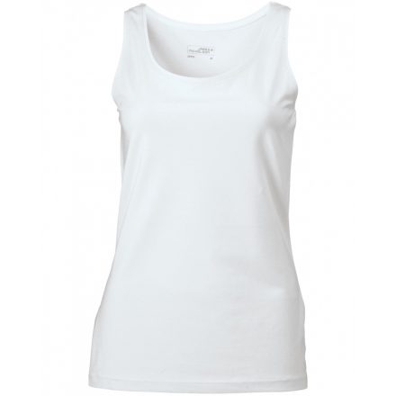 James&Nicholson J&N Ladies' Elastic Top JN970 white L