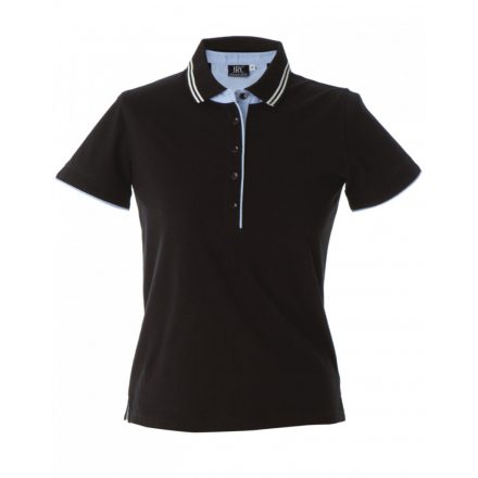 James Ross JRC Rodi Lady női galléros póló JR-98966 black S-XL