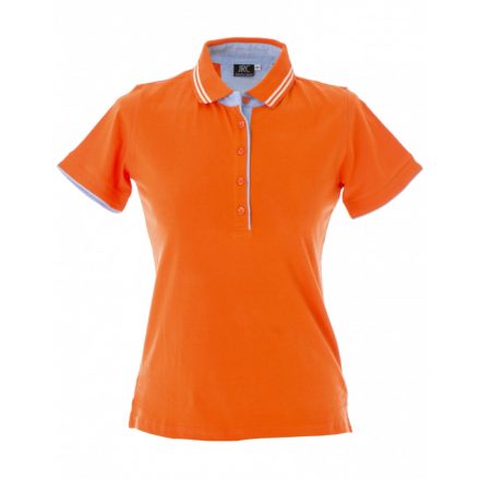 James Ross JRC Rodi Lady női galléros póló JR-98966 orange S-XL