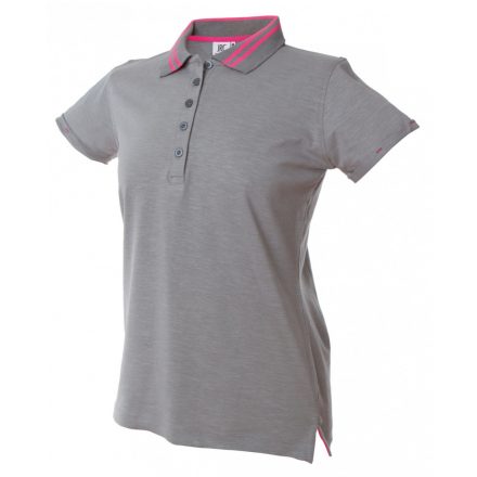 James Ross JRC Tenerife Lady női galléros póló JR-99015 cool grey L