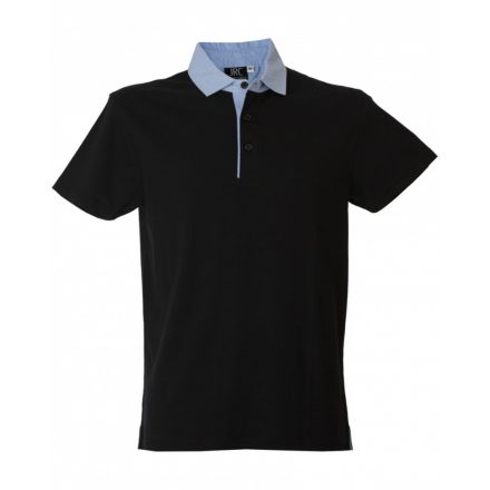 James Ross JRC Atene galléros póló JR-99202 black S-XXL