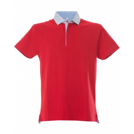 James Ross JRC Atene galléros póló JR-99202 red S-XXL