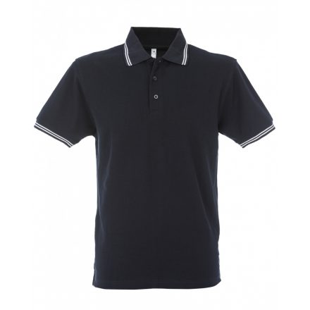 James Ross Paris Man galléros póló JR-99290 navy/white 3XL