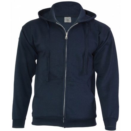 Keya Keya SWZ280 Hooded Zip kapucnis pulóver KE-SWZ280 dark navy S