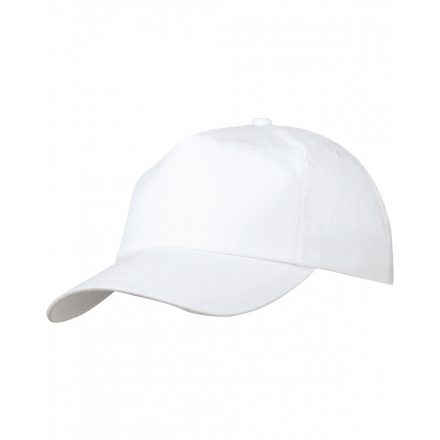 Myrtle Beach Promo Cap Laminated 5 paneles baseballsapka MB002 white one size