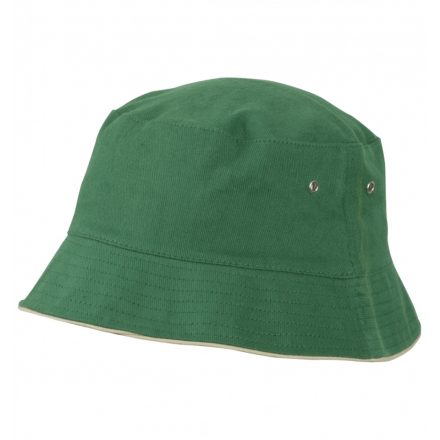 Myrtle Beach Halászsapka MB012 dark-green/beige L/XL