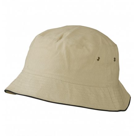 Myrtle Beach Halászsapka MB012 khaki/black L/XL