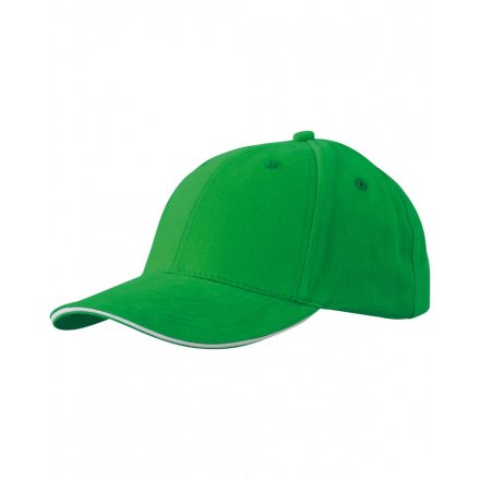 Myrtle Beach 6 paneles szendvics baseballsapka MB024 fern-green/white one size