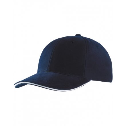 Myrtle Beach 6 paneles szendvics baseballsapka MB024 navy/white one size