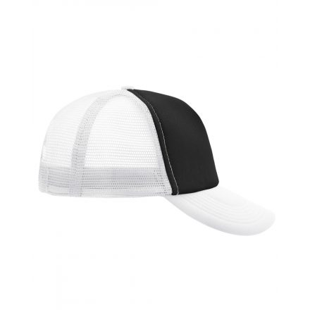 Myrtle Beach 5 Panel Mesh Cap trucker baseballsapka MB070 black/white