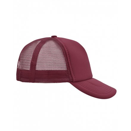 Myrtle Beach 5 Panel Mesh Cap trucker baseballsapka MB070 burgundy