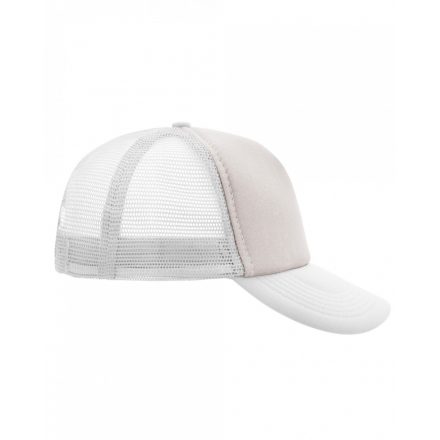 Myrtle Beach 5 Panel Mesh Cap trucker baseballsapka MB070 light-grey/white