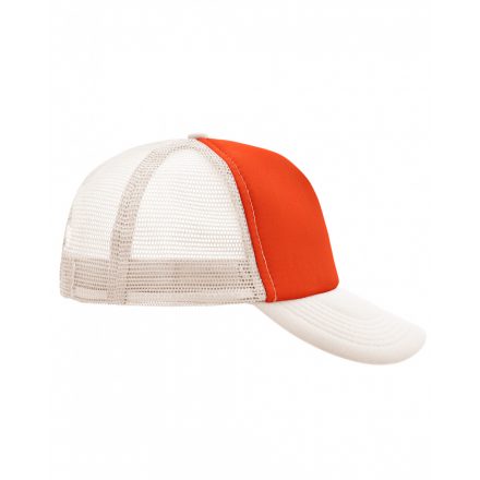 Myrtle Beach 5 Panel Mesh Cap trucker baseballsapka MB070 orange/white