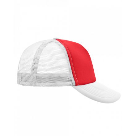 Myrtle Beach 5 Panel Mesh Cap trucker baseballsapka MB070 red/white