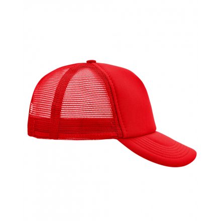 Myrtle Beach 5 Panel Mesh Cap trucker baseballsapka MB070 red