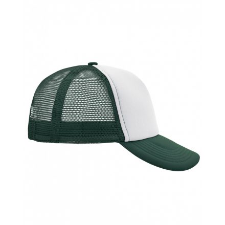 Myrtle Beach 5 Panel Mesh Cap trucker baseballsapka MB070 white/dark-green