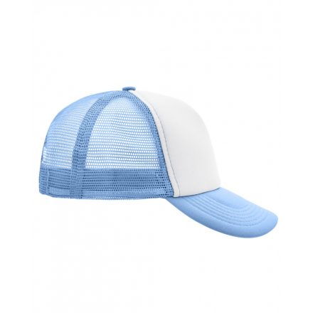 Myrtle Beach 5 Panel Mesh Cap trucker baseballsapka MB070 white/light-blue